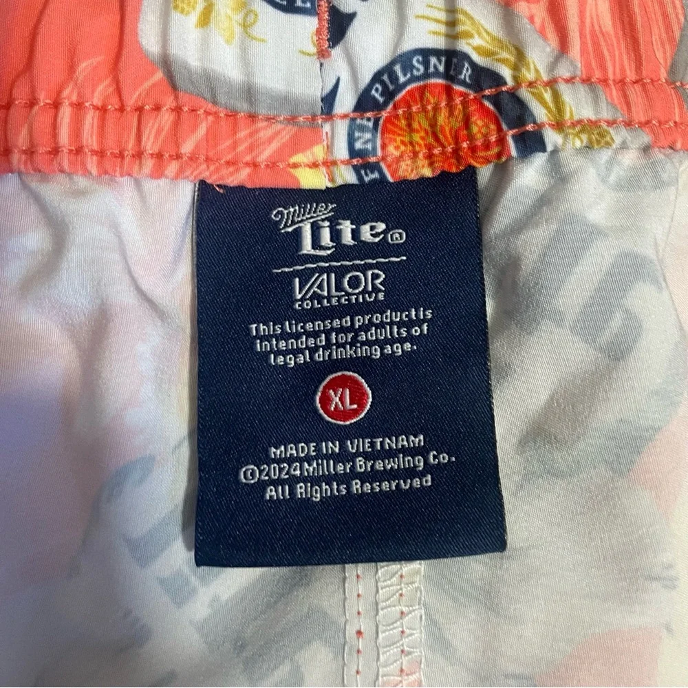 Valor Miller Lite Stretch Tropical Men’s swim shorts XL